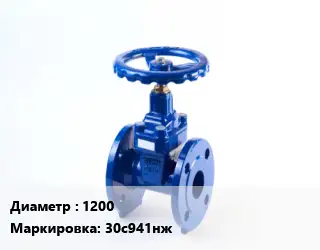 Задвижка стальная 1200 30с941нж